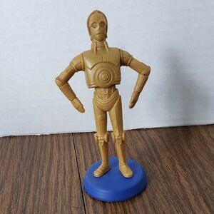 McDonald's Star Wars C-3PO Wacky Wobbler Bobble Keeper Toy Figure 2011 4.5"